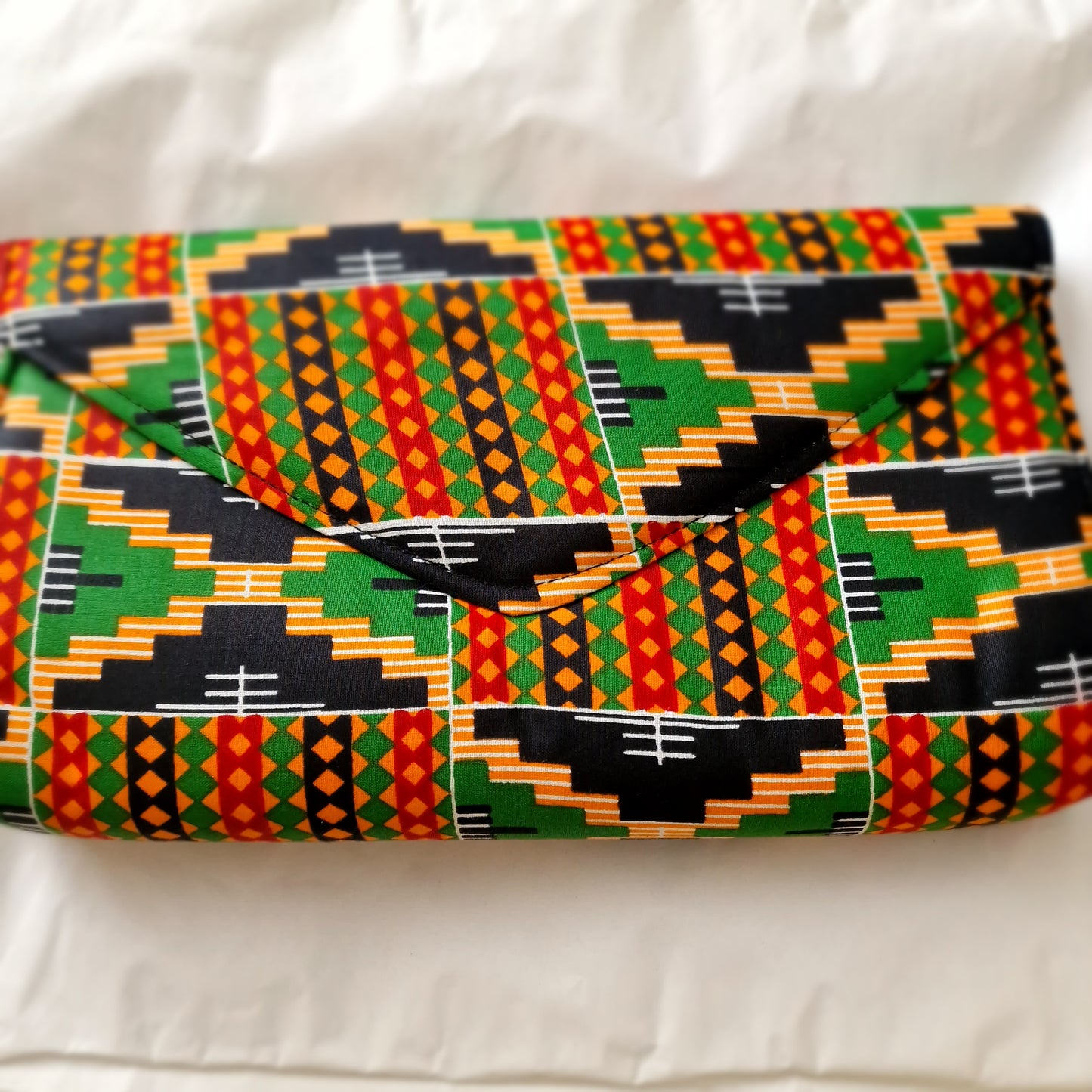 Kente clutch bag - Medium
