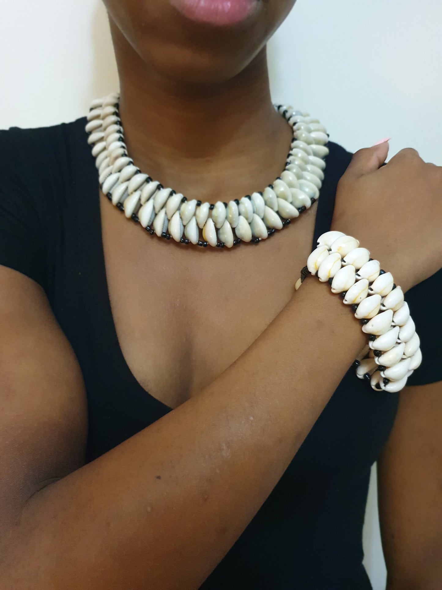 Cowrie bracelet