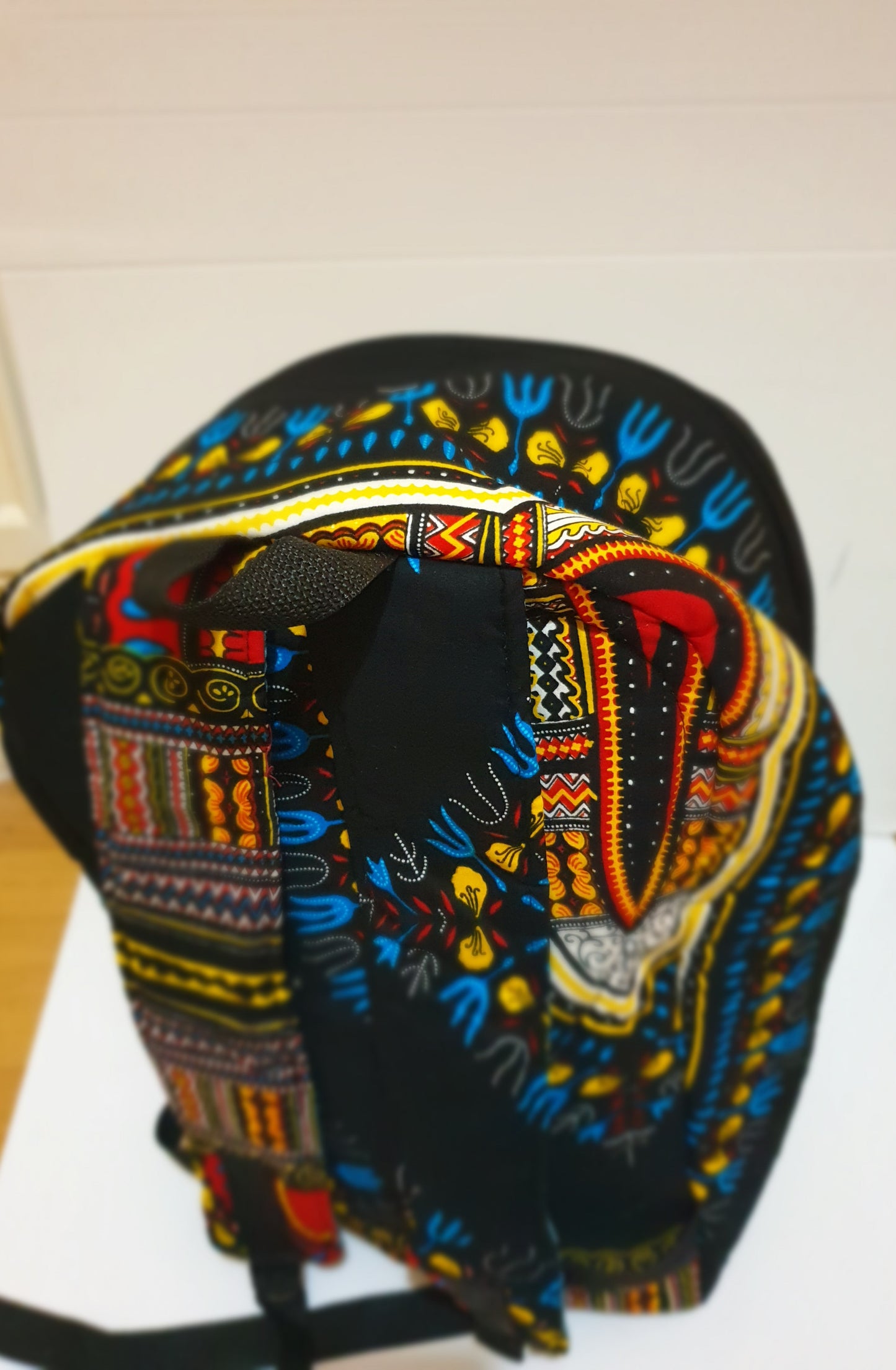 Dashiki print backpack