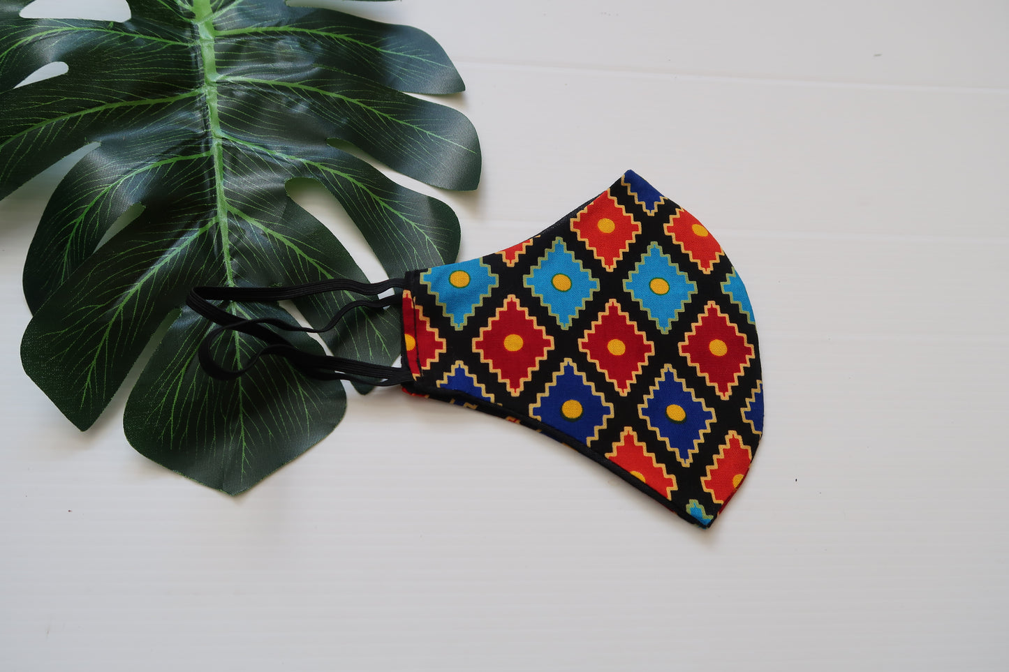 Cotton face mask - African fabric