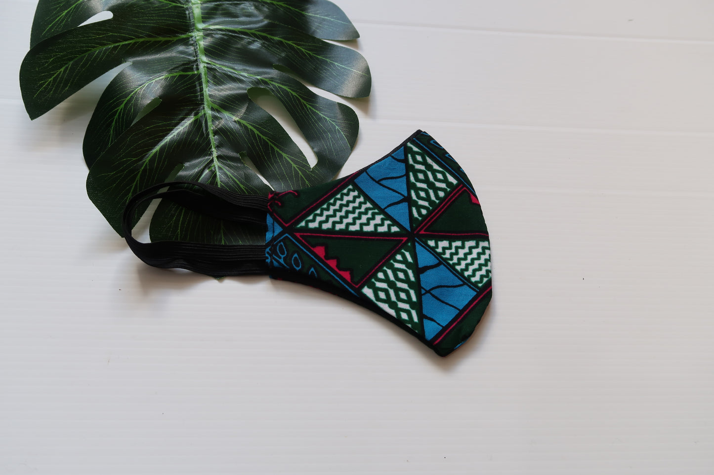 Cotton kente face mask - 8