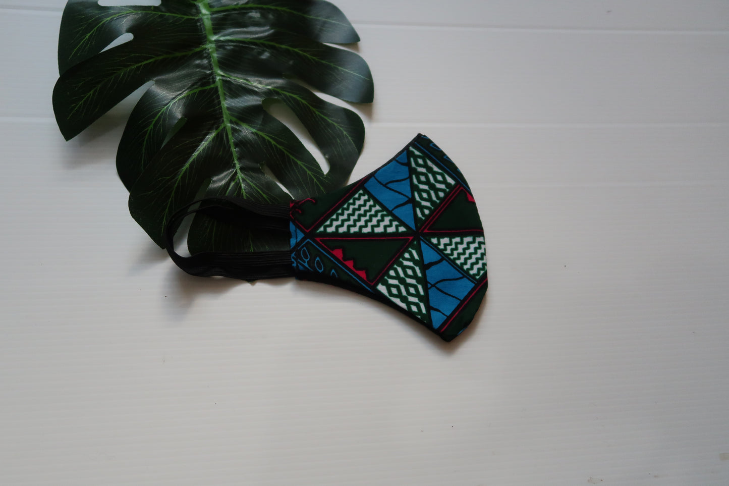 Cotton kente face mask - 8