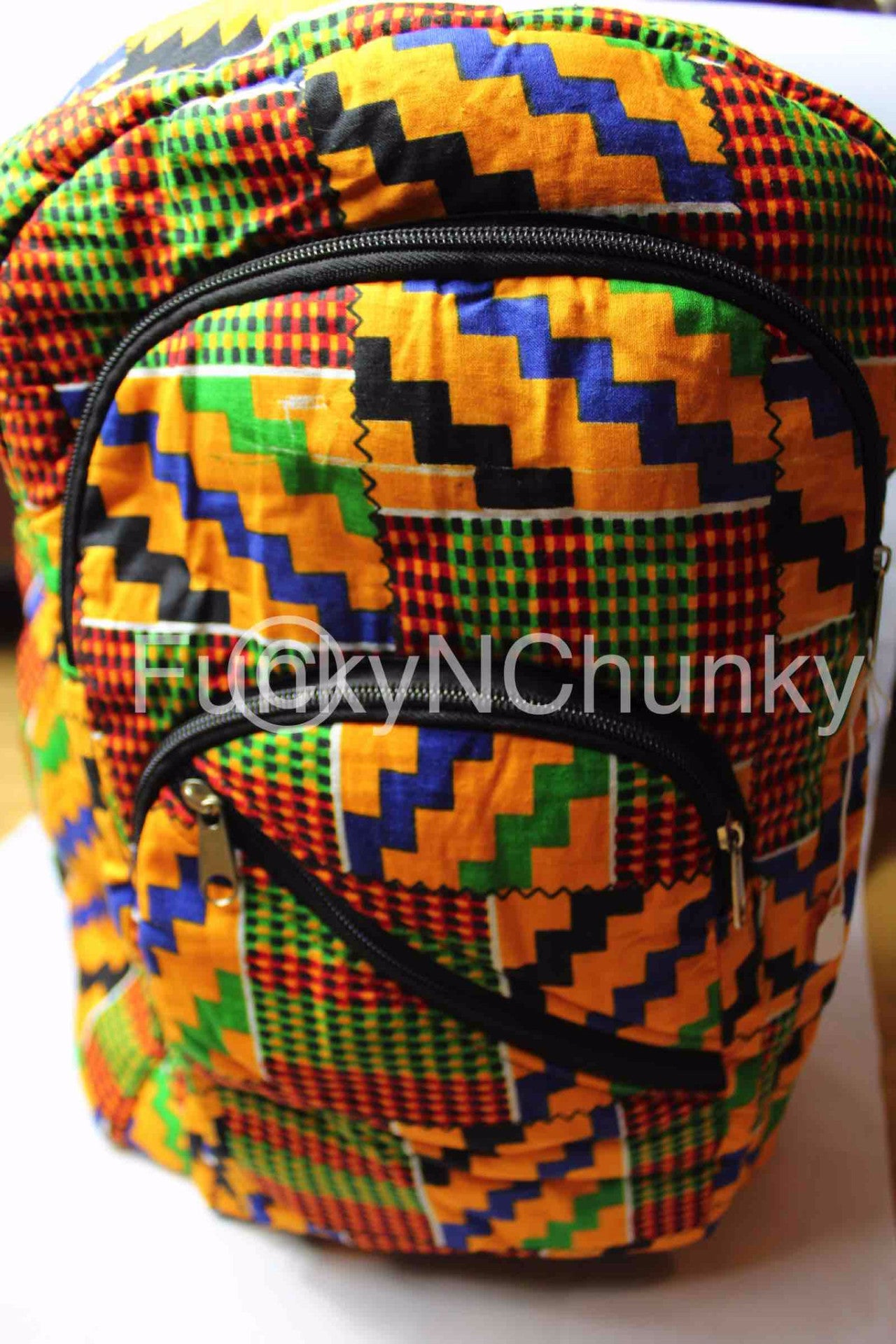 Kente backpack