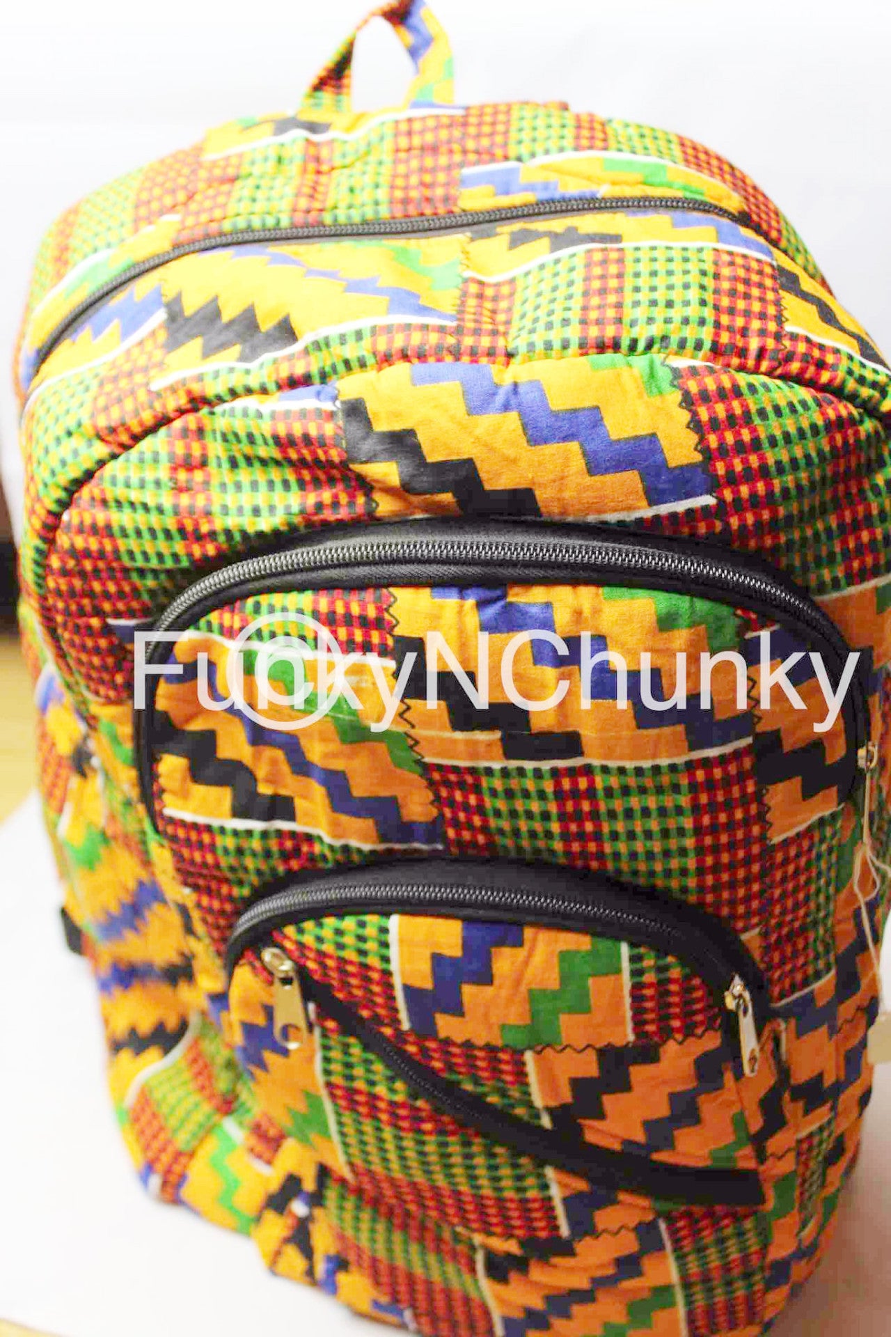 Kente backpack