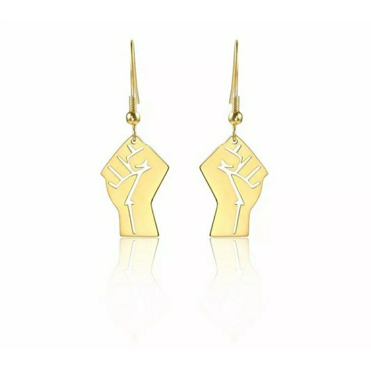 Unity - Fist Earrings Unity and Power Earrings