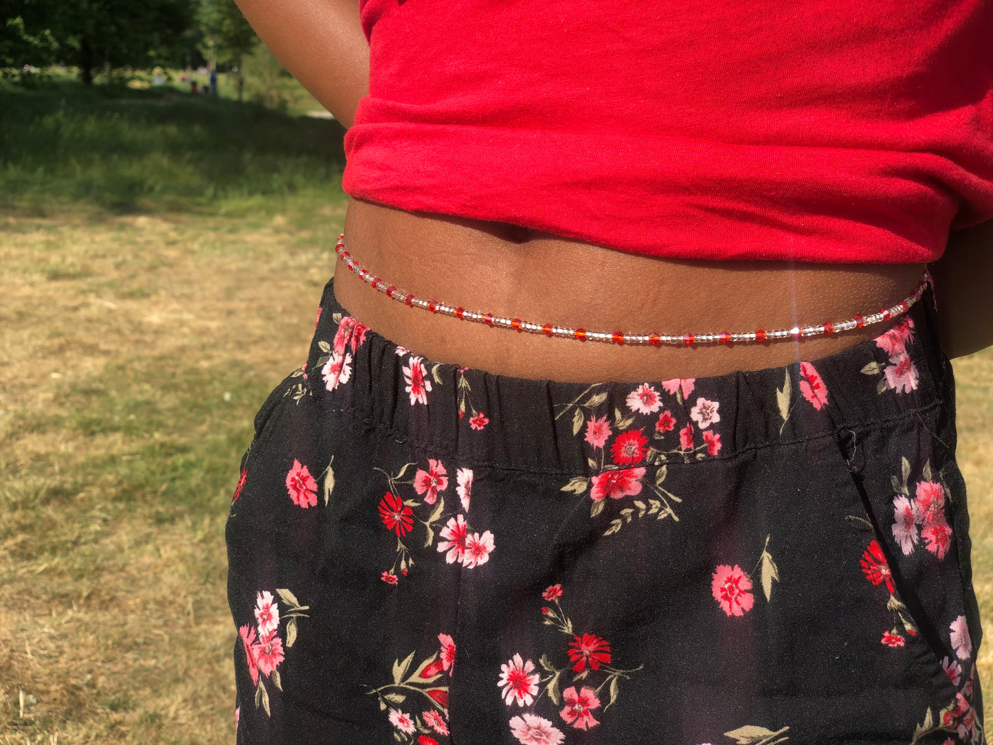Waist beads x 1 - colour varies