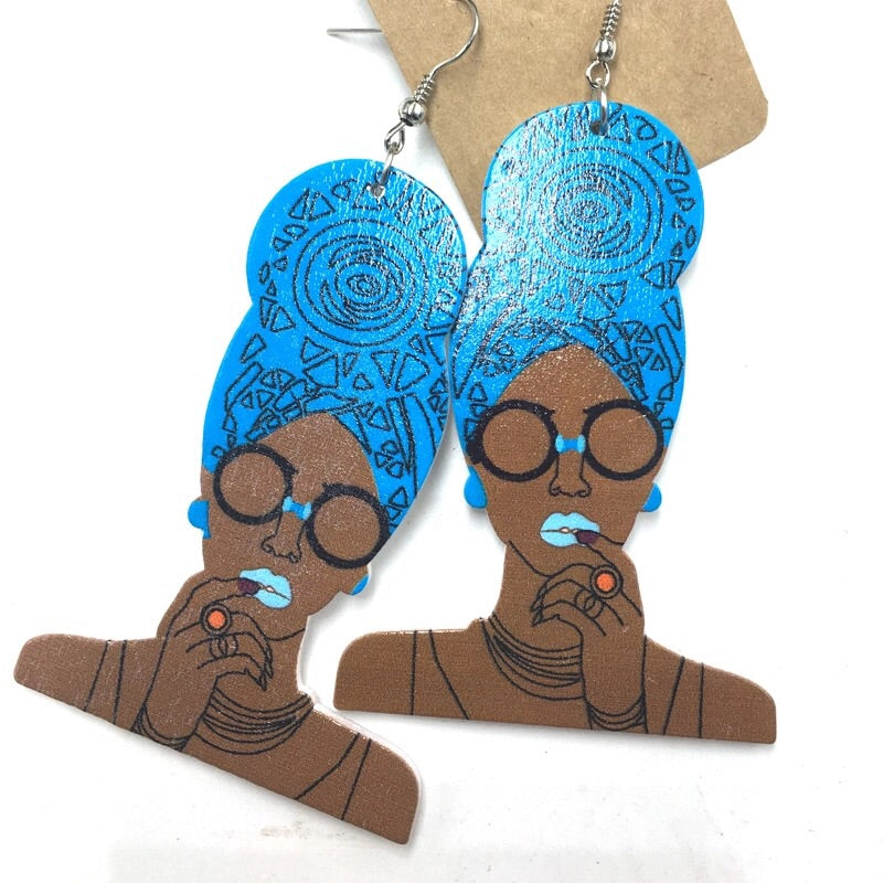 Head Wrap Earrings