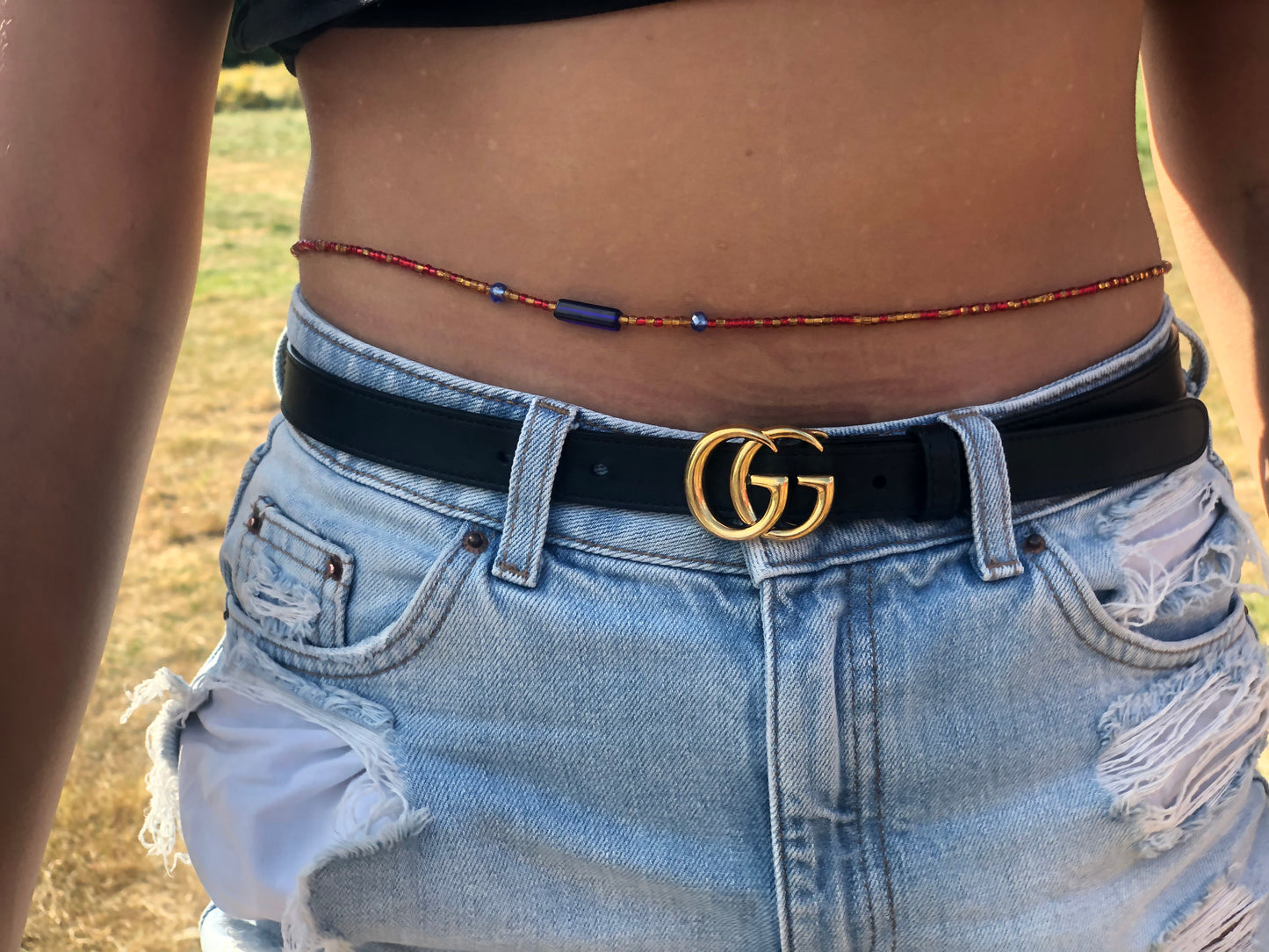 Waist beads x 1 - colour varies