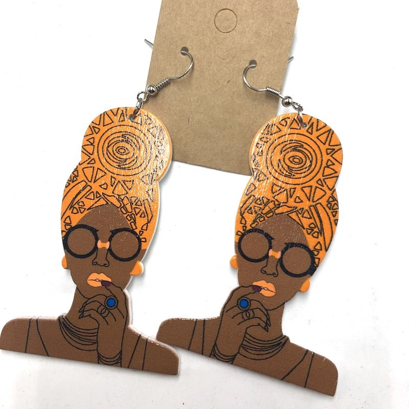 Head Wrap Earrings