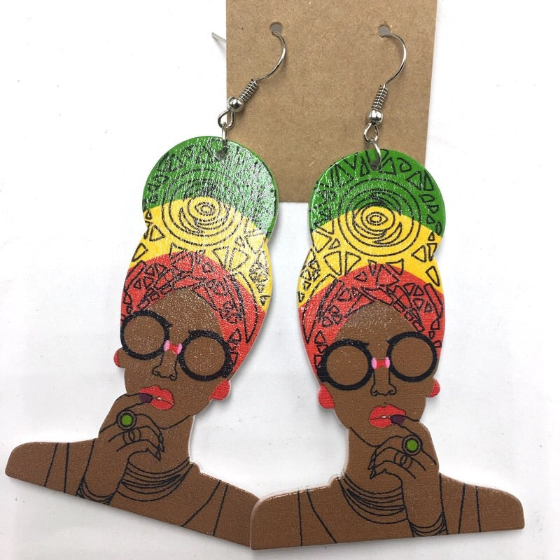 Head Wrap Earrings