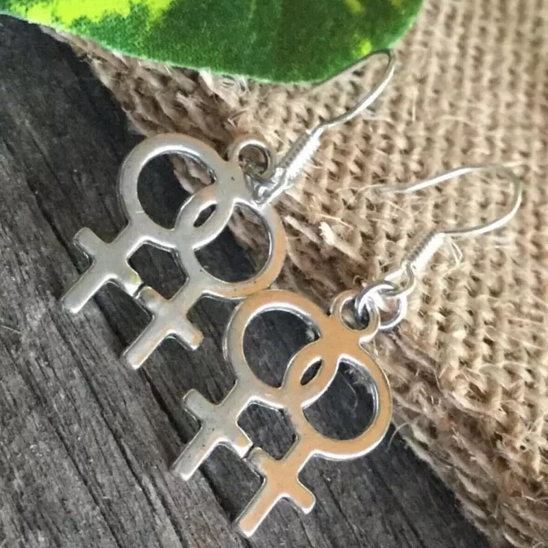 Gender Symbol - Pride Drop Earrings