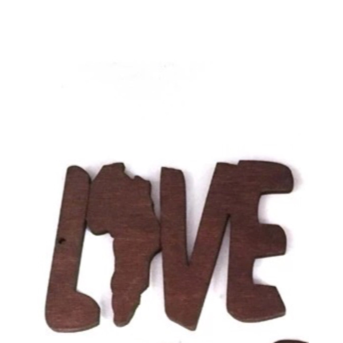 Large Love Earrings