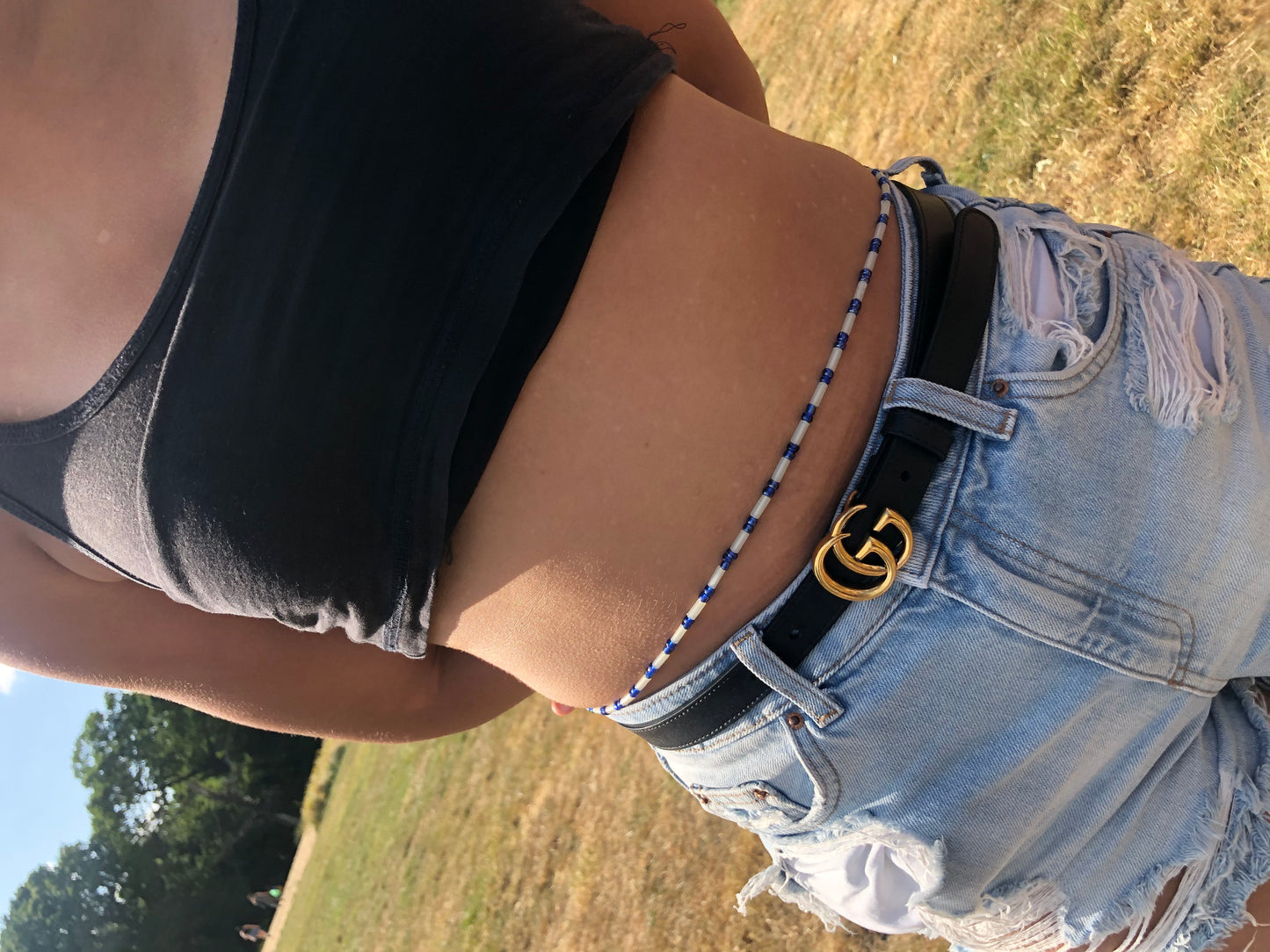 Waist beads x 1 - colour varies