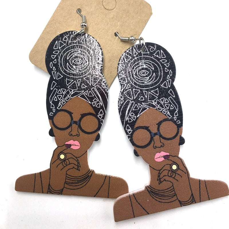Head Wrap Earrings