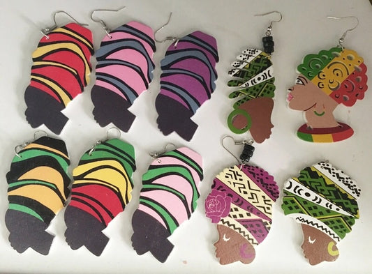 Head Wrap Earrings
