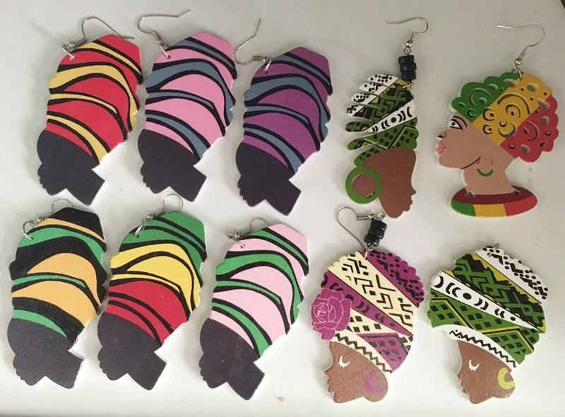 Head Wrap Earrings