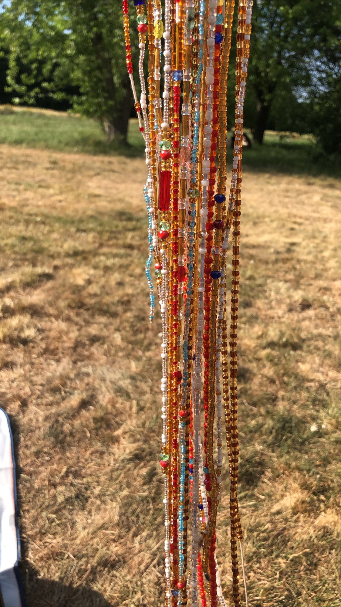 Waist beads x 1 - colour varies