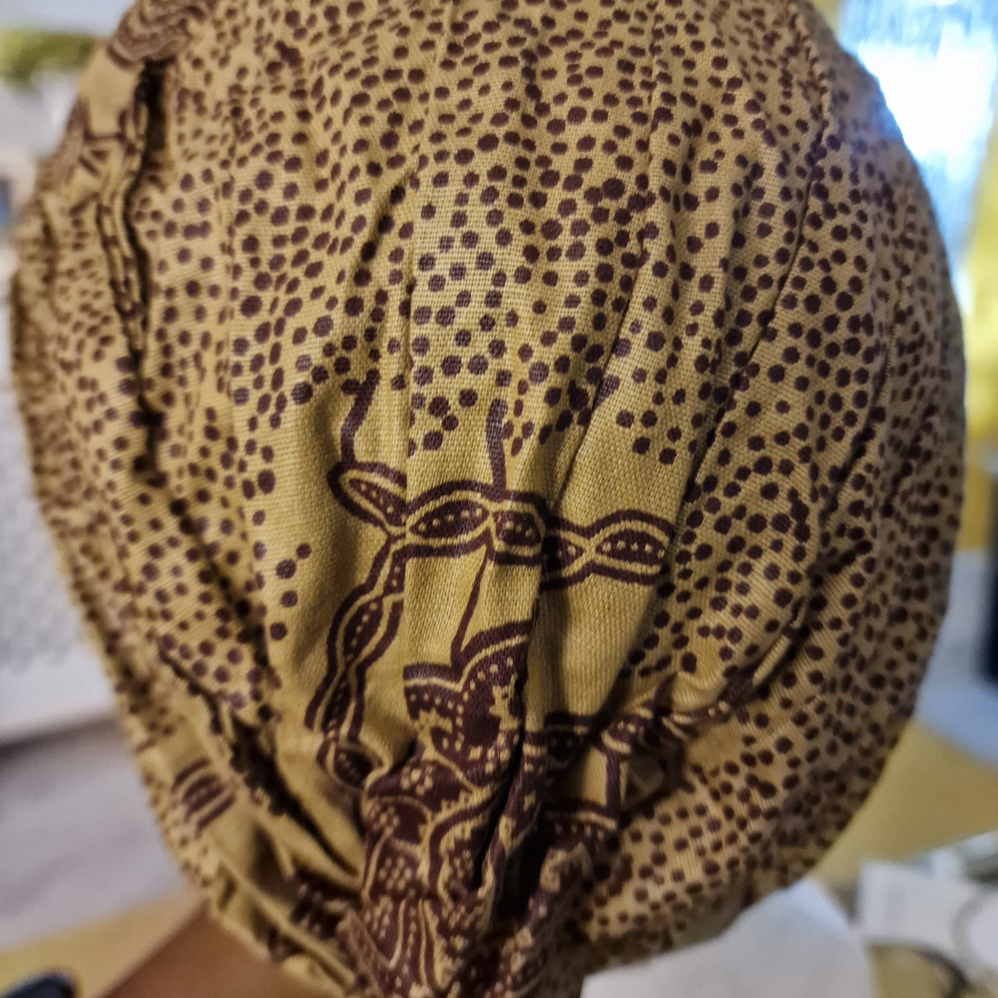 African print head turban