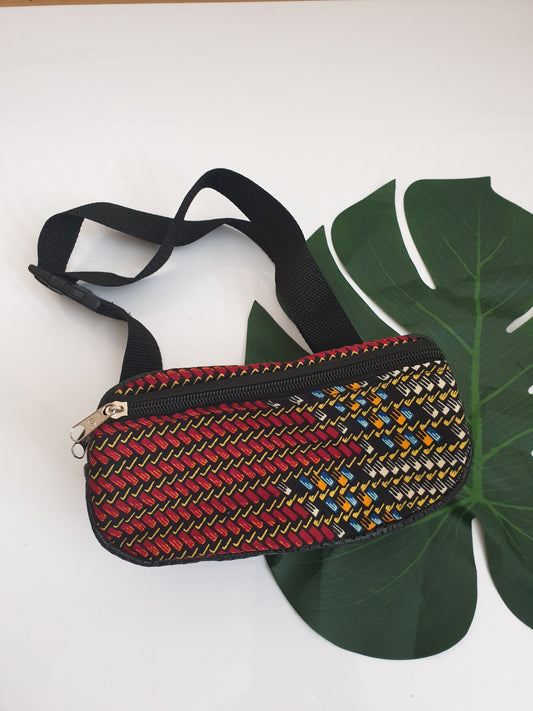 African fabric Waist bag