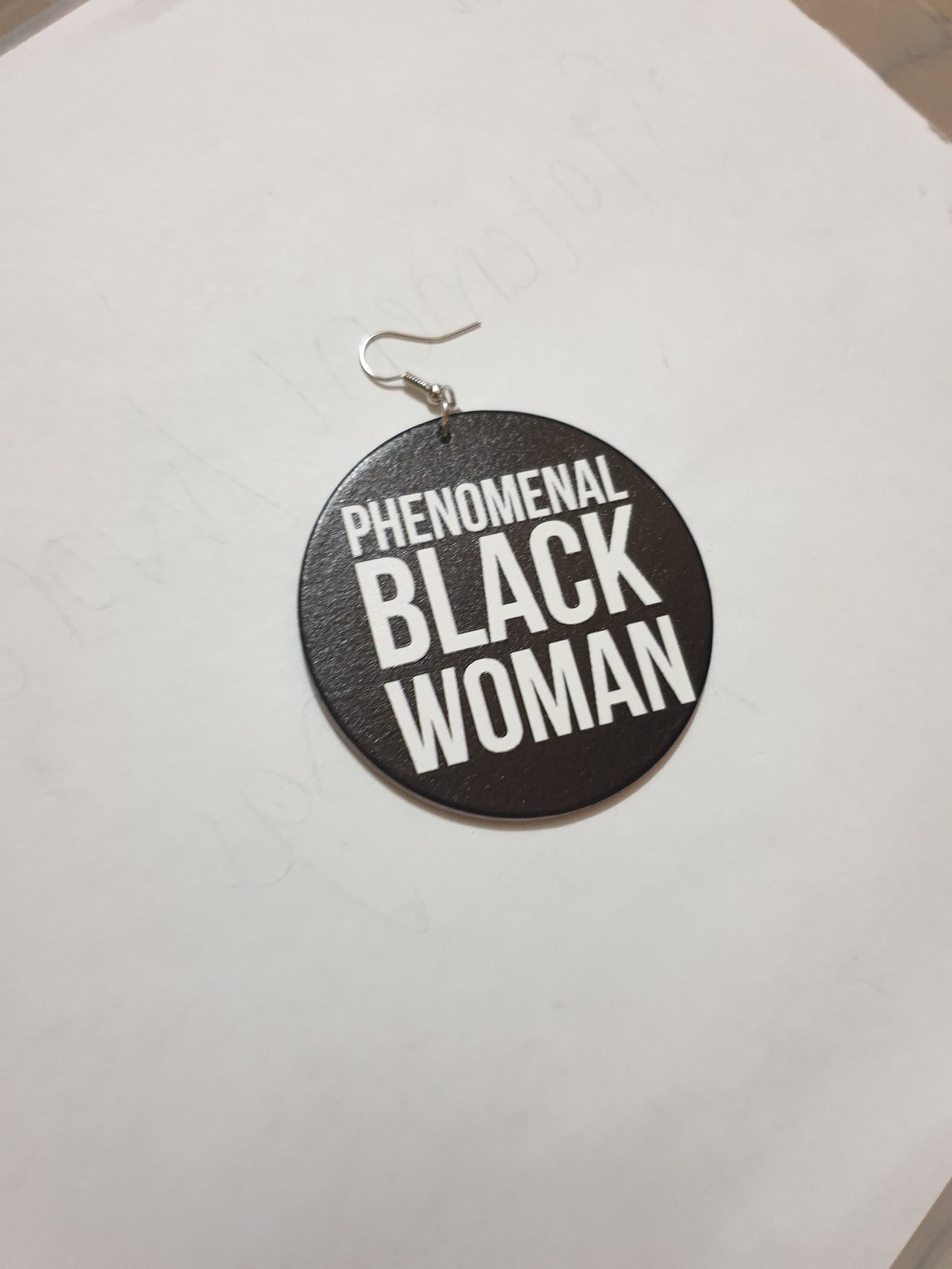 Phenomenal Black Women - Wooden Earrings