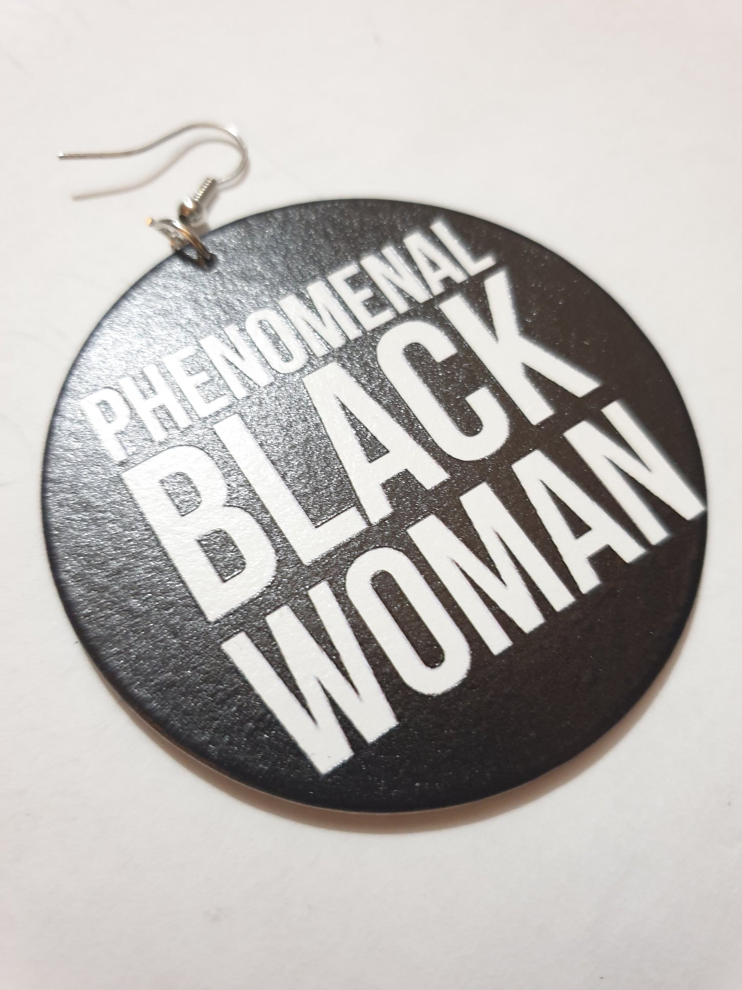 Phenomenal Black Women - Wooden Earrings