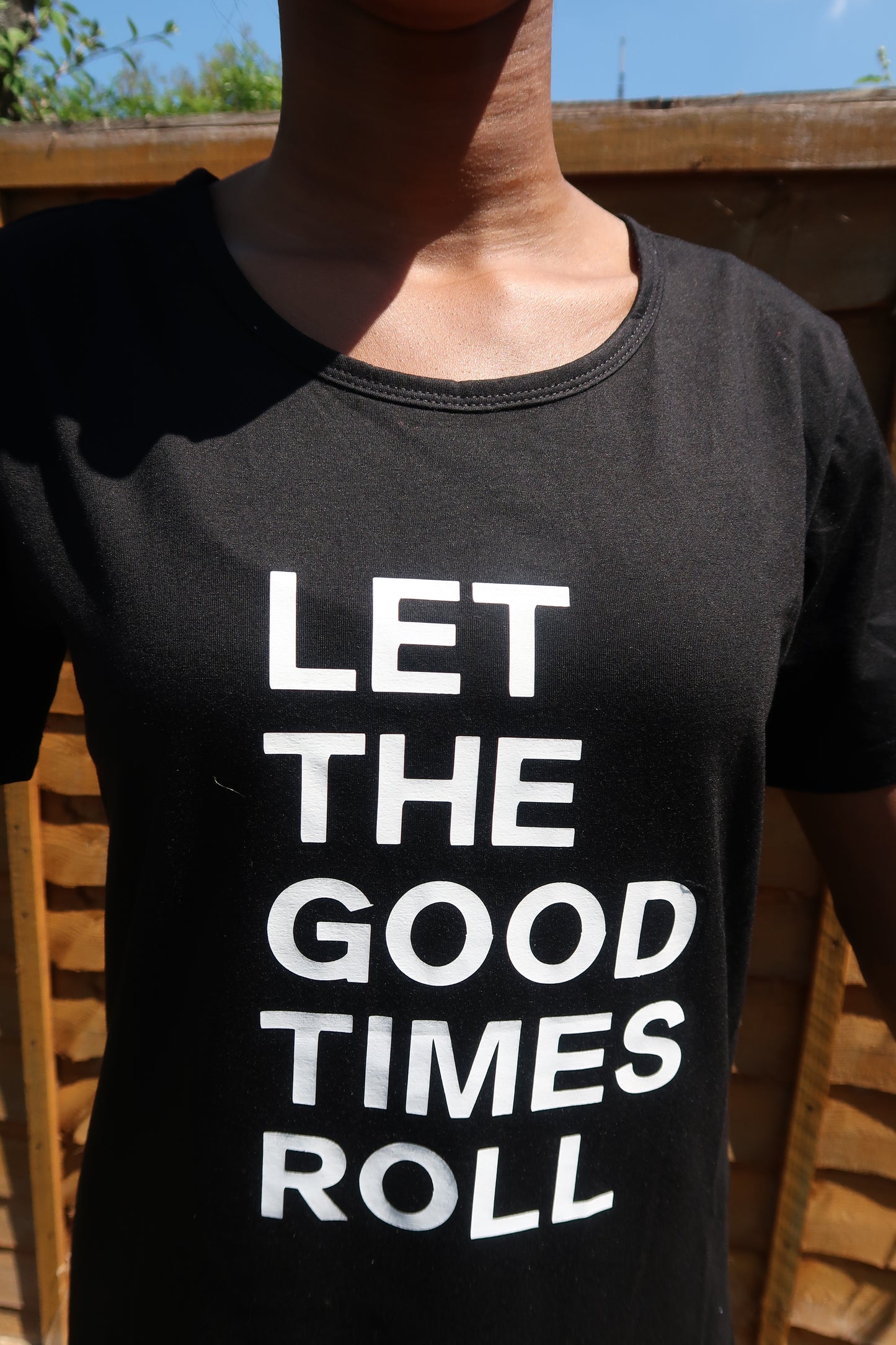 Let the good times roll - Black t-shirt