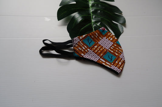 Cotton face mask - African fabric