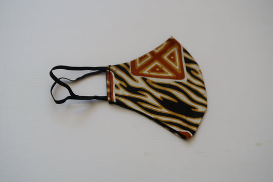 Cotton face mask - African fabric