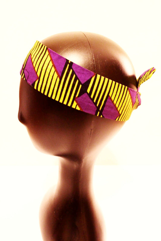 African print headband