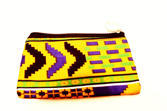 Cotton purse - Handmade african print