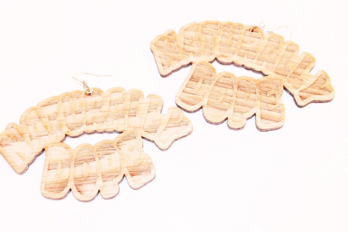 Naturally dope earrings - Wooden