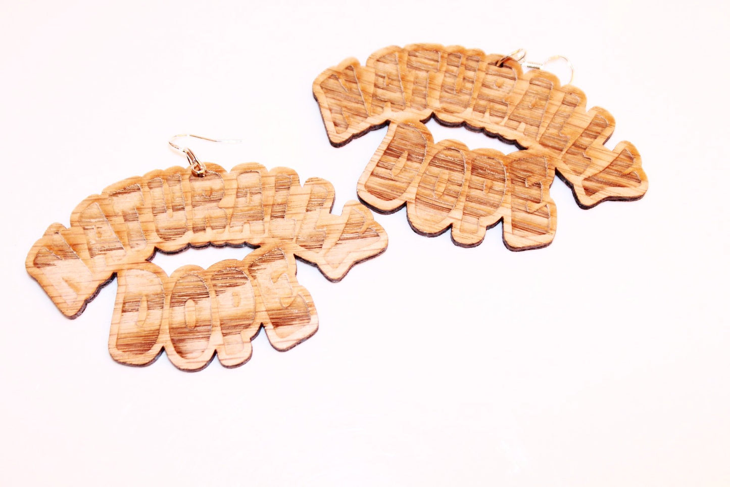 Naturally dope earrings - Wooden