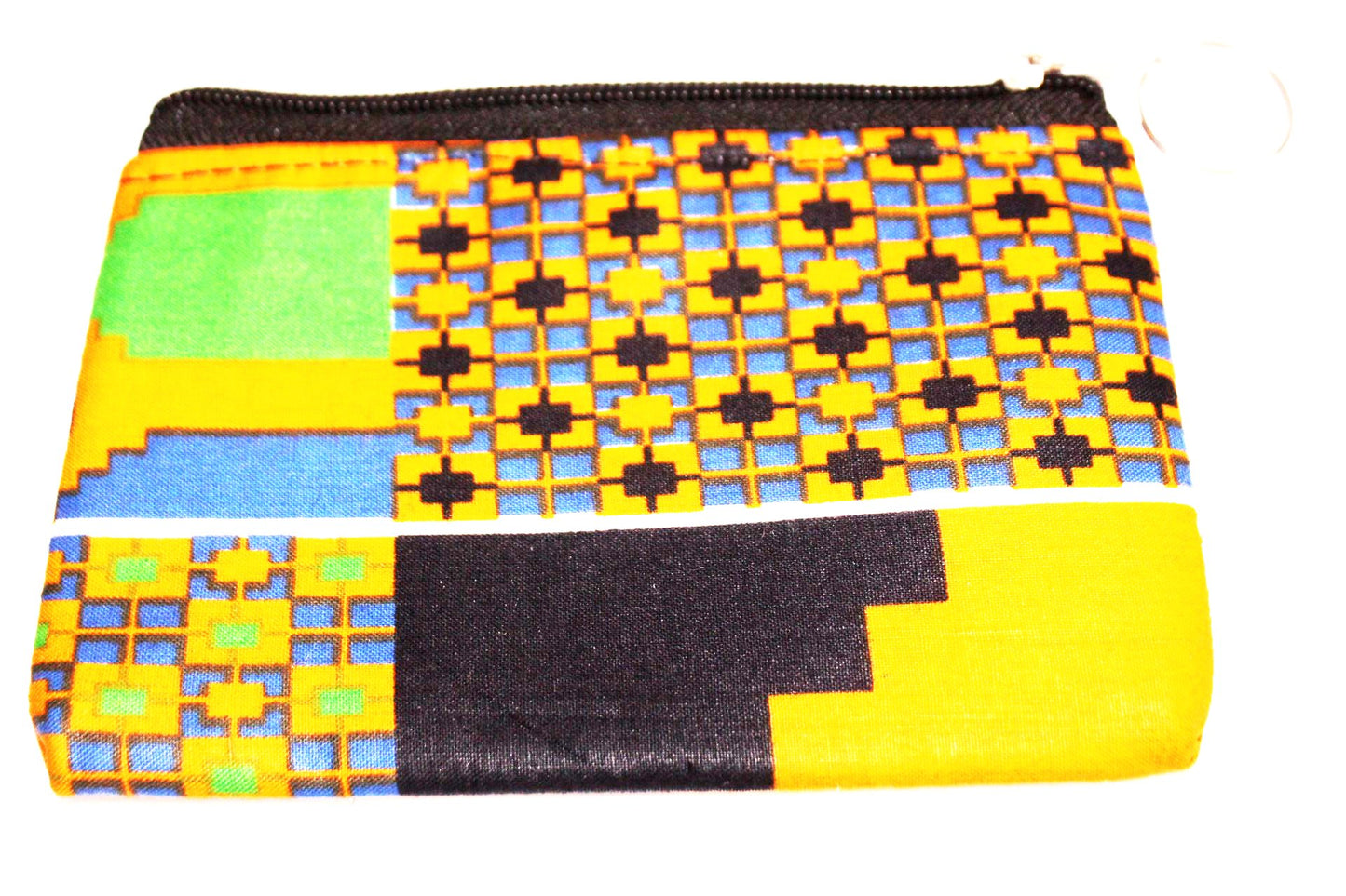 Small African print purse