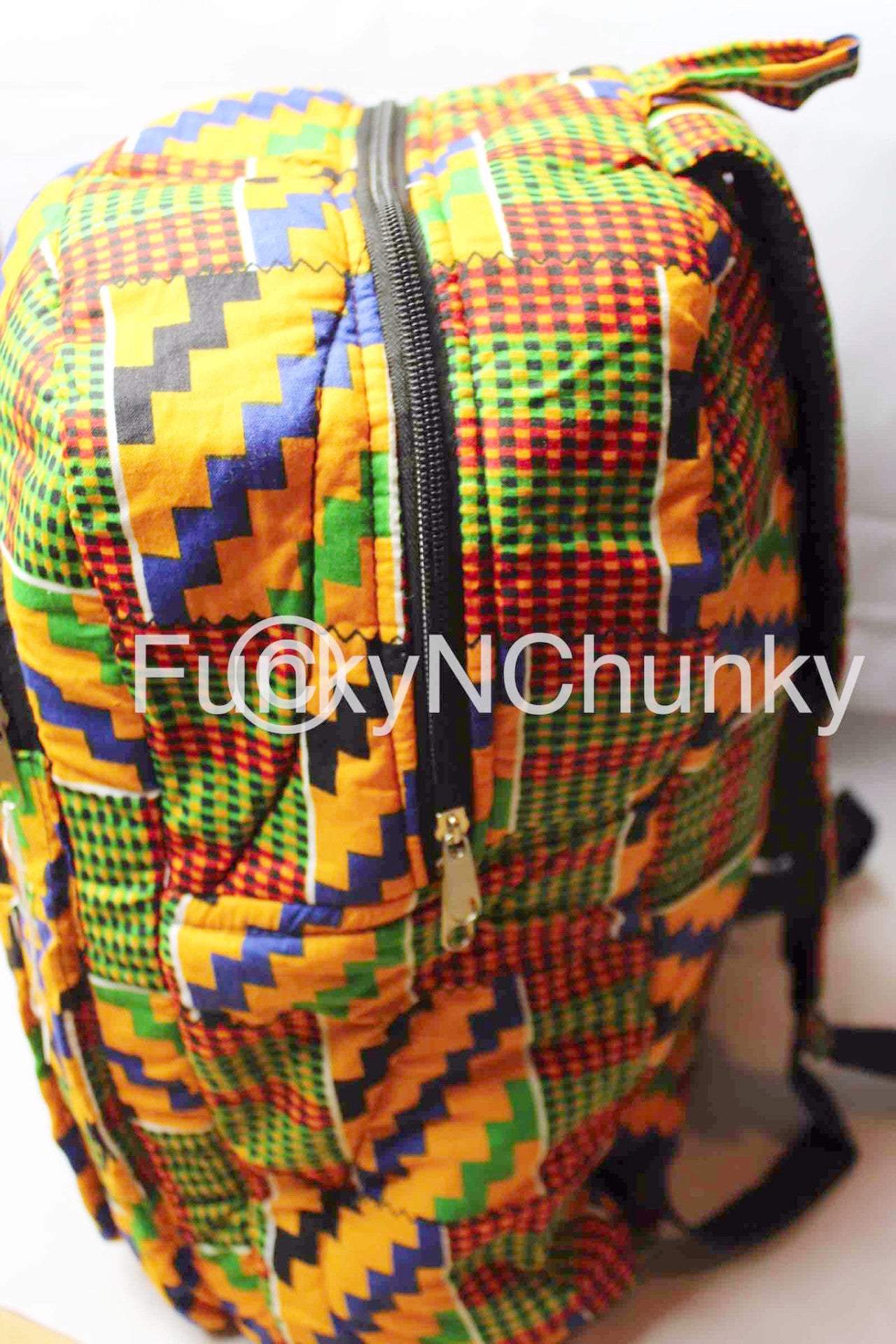 Kente backpack