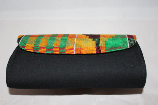 Kente clutch bag