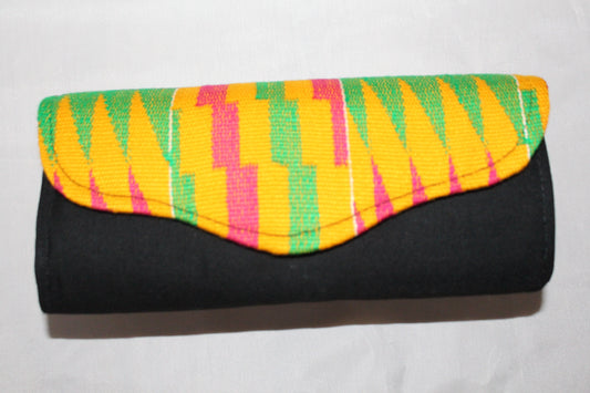 Kente clutch bag