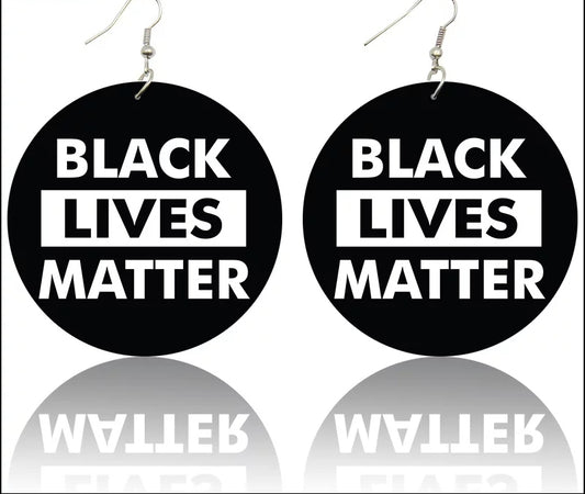 Black Lives Matter - earrings
