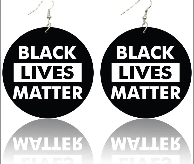 Black Lives Matter - earrings