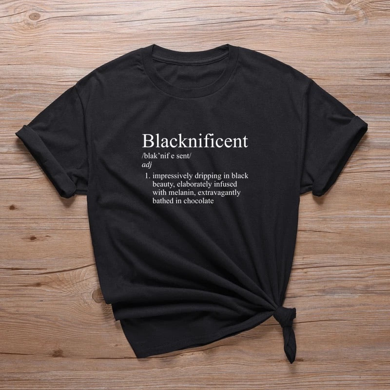 Blacknificent - t-shirt