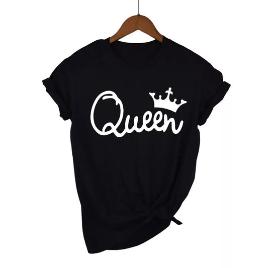 Queen - T-shirt in black