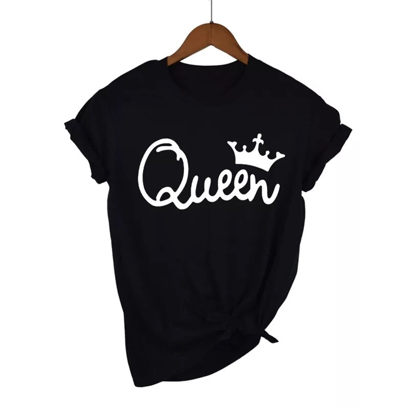 Queen - T-shirt in black