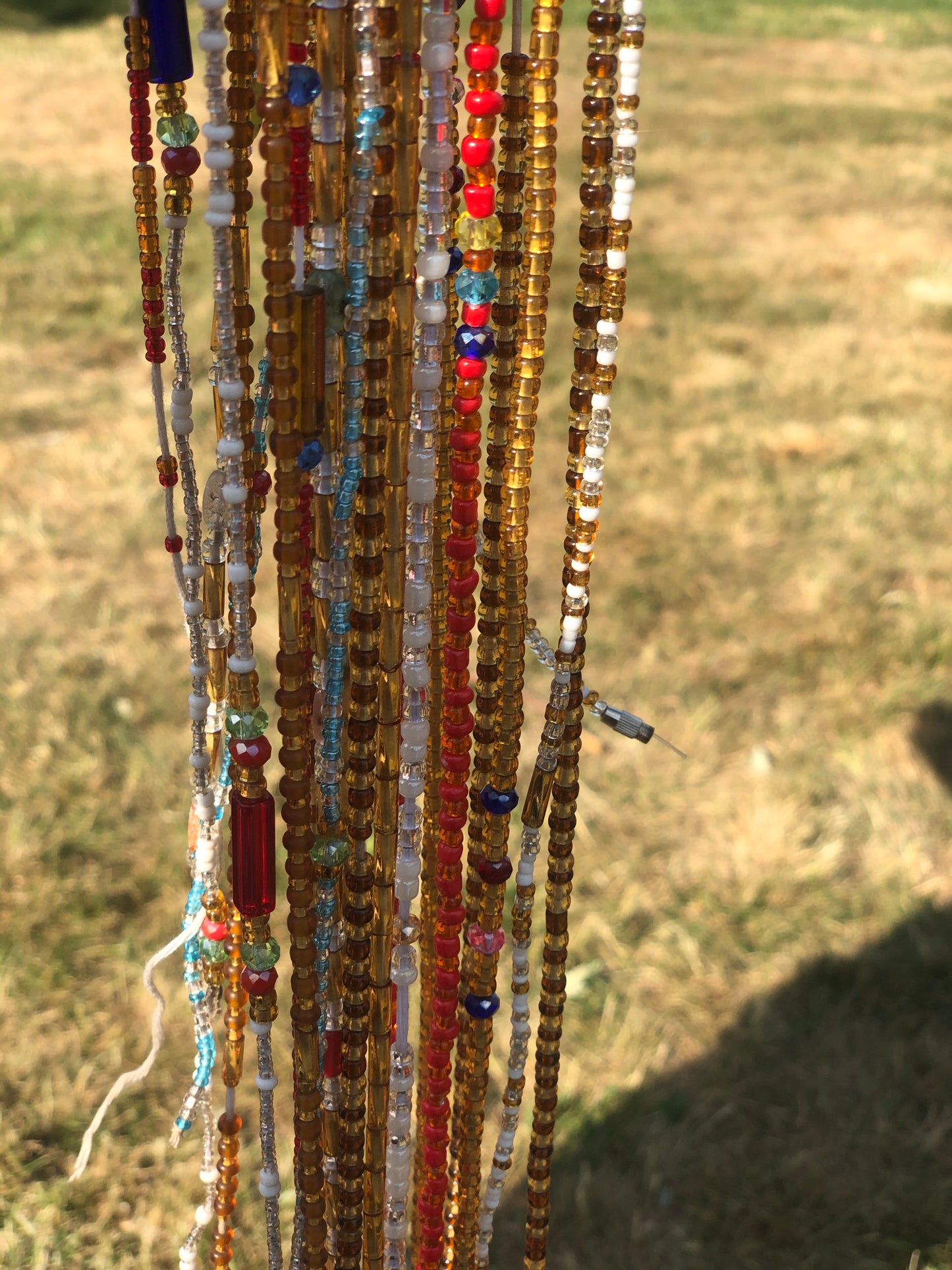 Waist beads x 1 - colour varies