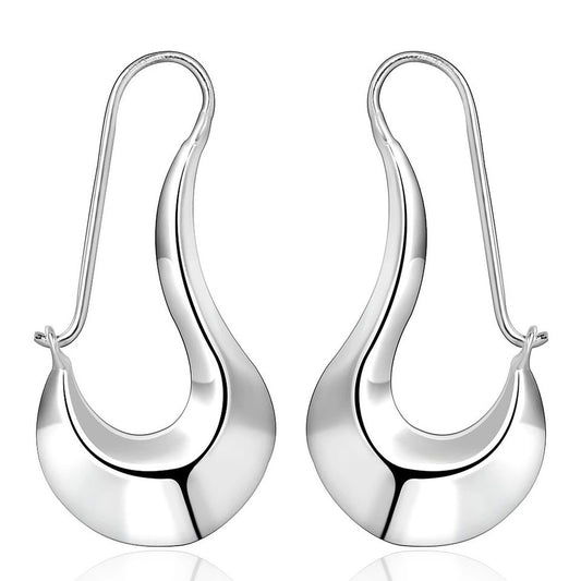 Lureme 925 Silver Earrings - Dangle Drop