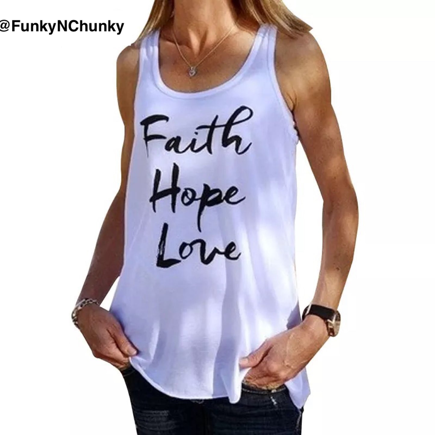 Faith Hope Love - Tank top