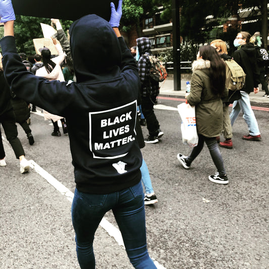 Black Lives Matter hoodie - Navy blue