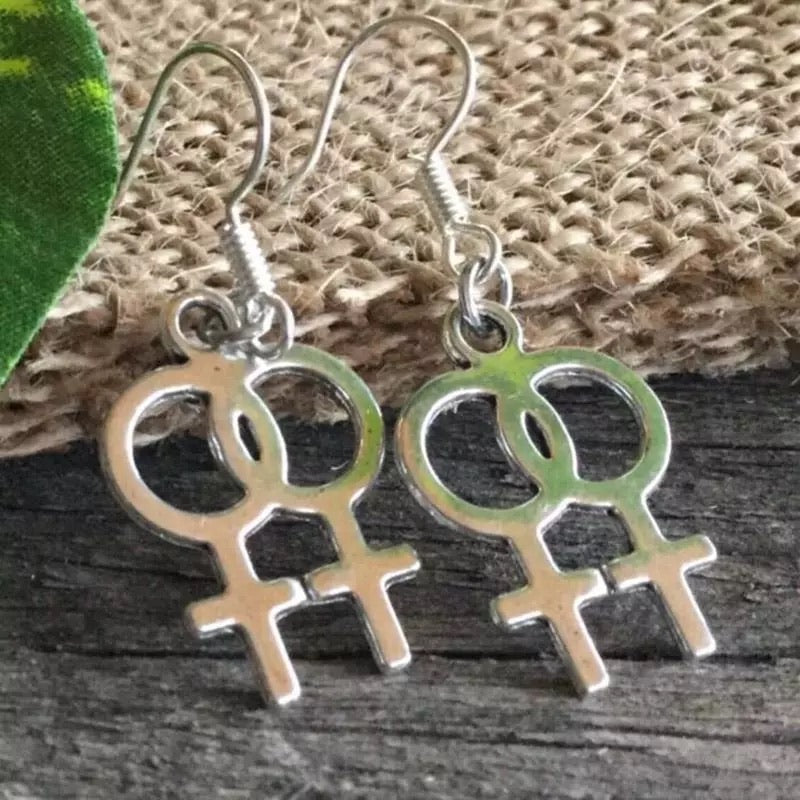 Gender Symbol - Pride Drop Earrings