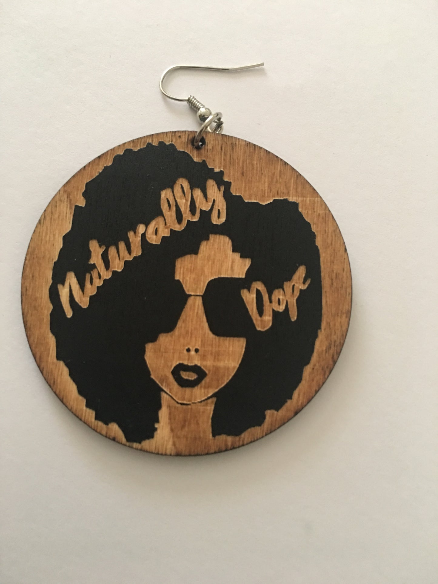 Naturally dope - afro earrings