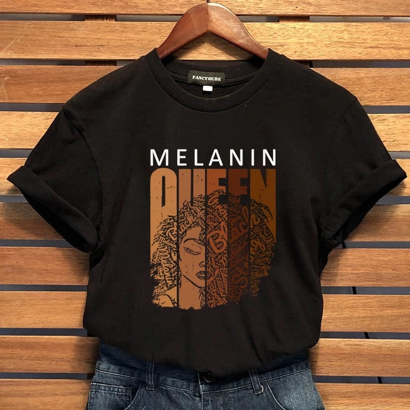 Melanin Queen - t-shirt