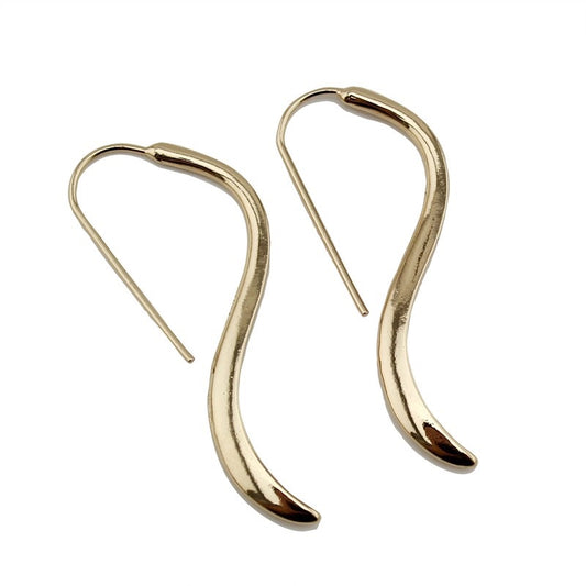 Trusta Gold Simple Hoop Earrings