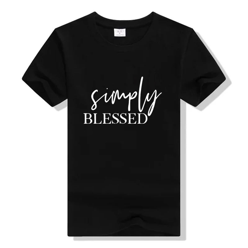 Simply blessed t shirt